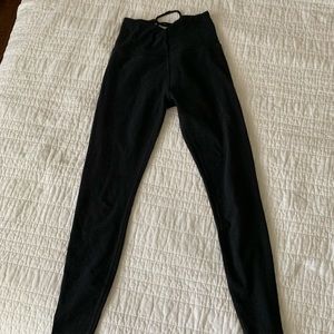 Beyond Yoga SpaceDye lace up leggings gray S